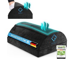 Voetenzak van Fleecevezel ThermoFlow - Verstelbare Voetensteun Bureau - Kantoor Home Office Accessoires - Voetenkussen Voetenbankje
