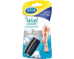 Voetscrub Scholl Velvet Smooth (2 Stuks)
