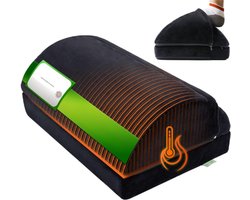 Voetsteun voor Bureau – Met Voetenvak voor Warme Voeten – Ultiem Comfort – Betere Houding in het Thuiskantoor – Hoogwaardige Accessoires voor Productiviteit op het Werk