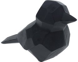Vogel polystone geometrisch 19x9x12cm