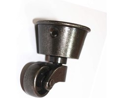 Vogueing Tool Castor wielen Swivel massief messing wiel schroef stijl montage - antieke vintage cup type 1 stks universele meubels wielen voor banken en tafels stoelen - meubelaccessoires - retro design