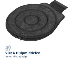 VOKA Draaikussen voor auto - In- en uitstaphulp Auto - Uitstaphulp - Instaphulp - 360 graden - Draaikussen geschikt voor zwangere vrouwen en ouderen - Draaikussen voor bank en stoel - Veilig - Opstap hulp stoel -Handig & praktisch - Max. 110 kg
