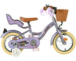 Volare Blossom Kinderfiets - Meisjes - 12 inch - Paars