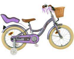 Volare Blossom Kinderfiets - Meisjes - 16 inch - Paars
