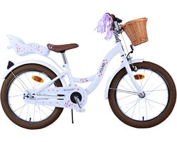 Volare Blossom Kinderfiets - Meisjes - 18 inch - Roze - Terugtraprem en 1 Handrem