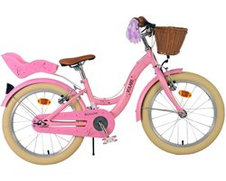 Volare Blossom Kinderfiets - Meisjes - 18 inch - Roze - Twee handremmen