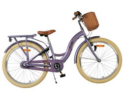 Volare Blossom Kinderfiets - Meisjes - 24 inch - Paars - 3 Versnellingen