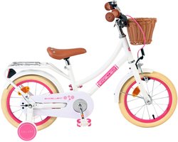 Volare Excellent Kinderfiets - Meisjes - 14 inch - Wit