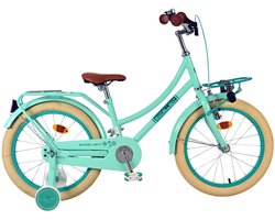 Volare Excellent Kinderfiets - Meisjes - 18 inch - Groen - 95% afgemonteerd