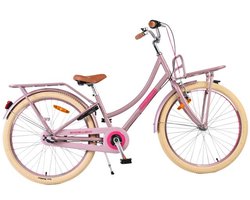 Volare Excellent Kinderfiets - Meisjes - 24 inch - Mat Roze - 3 Versnellingen