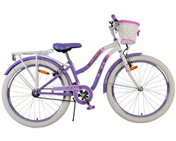Volare Lovely Kinderfiets - Meisjes - 24 inch - Paars - Twee handremmen