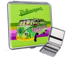 Volkswagen Sigarettendoosjes - Retro Hippiebus Design - 20 Sigaretten - Groen