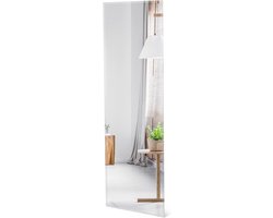 Volledige Lichaam Spiegel - Hangende spiegel - Kleding Check - Explosieveilig ontwerp - 110 x 38 cm - Geel