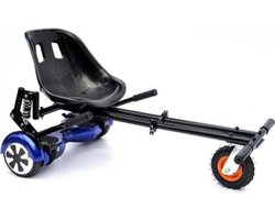 VOLTANA LUXE HOVERKART met SCHOKBREKERS, KUIPSTOEL en GROTE massieve BAND, past op alle maten en merken Hoverboards