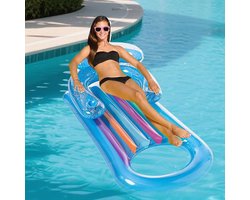 Volwassenen Zwembad Drijvers, Opblaasbare Drijvende Waterlounge, Kinder Zwembadlounge, Geschikt Voor Het, De Achtertuin, Het Meer, Vakantie, Camping, De Rivier, Feest, Bijeenkomst En Tuin