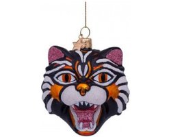 Vondels Kerstbal Tijgerhoofd
