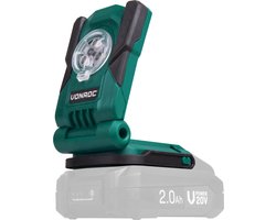 VONROC Werklamp – VPower 20V – Zonder accu & lader