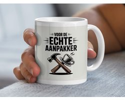 Voor de Echte Aanpakker Mok, Grappige Mok, Harde Werker Cadeau, Koffie Mok, Mok Voor Klussers, Handige Harry Mok, Origineel Cadeau Idee