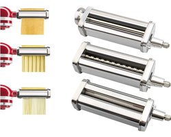 Voor KitchenAid accessoires 5KSMPRA pastahulpstuk, 3-delige set