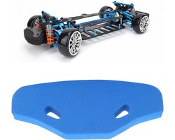 Voorbumper voor Rc Auto - Spons Schuim - Anti Collision Rack voor Tami.Ya TT01 TT02 TGS 53683 OP683 51007 SP.1007 Modelauto (blauw) - 1/10 schaal
