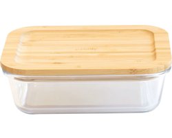 Voorraadpot met Deksel, Rechthoekig, 1.5 L - Pebbly