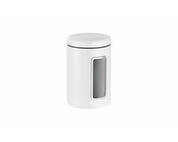 Voorraadpotje Classic Line wesco - Voorraadbus - Voorraadpot - Wit - Koffiecups - Suiker - Kruiden - opbergen - Met Kijkvenster - Luchtdicht- WESCO®