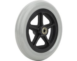 Voorzwenkwielen rolstoel 7 inch - antislip rubberen wielen - wielvervanging rollators - rolstoelaccessoires .