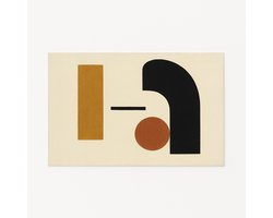 Vorm muurdecoratie – wanddecoratie modern – 70x50 cm