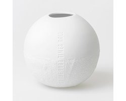 Vormtaal Vaas Let The Good Times Roll - Decoratief - 1 stuk - Wit