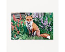 Vos muurdecoratie – wanddecoratie modern – posters woonkamer – 120x80 cm