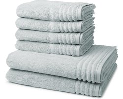 Vossen 4 X Handdoek 2 X Douchehanddoek - in een set Vienna Style Supersoft