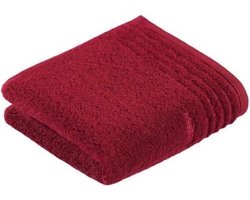 Vossen Bad Handdoek  67 x 140 cm Vienna Style Rubin 390