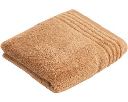 Vossen Badhanddoek Vienna Style Supersoft - Camel 67x140