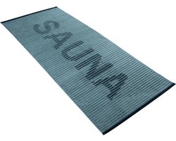 Vossen CAMDEN Sauna Handdoek - 1 Stuk - 80x200 cm - Polo Blauw - Zacht & Absorberend