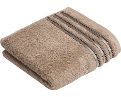 Vossen Cult de Luxe handdoek camel 50/100