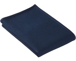 Vossen Rom Saunadoek - 80x220 cm - Winternight - Wafelpique Kwaliteit van 100% Katoen