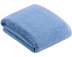 Vossen vegan life handdoek 60/110 pacific pearl blauw