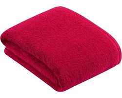 VOSSEN VEGAN LIFE HANDDOEK KERSENROOD 50/100