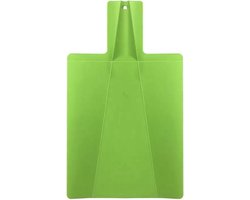vouwbare snijplank - Door het vouwen knoei je niks naast de pan - groen