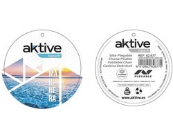 Vouwbare Stoel Aktive 45 x 52 x 22 cm