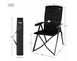 Vouwbare Stoel Aktive 49 x 76 x 109 cm