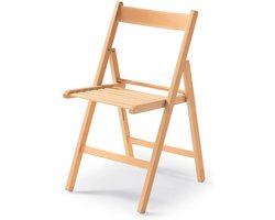 Vouwbare Stoel Hout Bruin (79 x 42,5 x 47,5 cm)