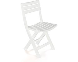 Vouwbare Stoel IPAE Progarden Birki bir80cbi Wit 44 x 41 x 78 cm