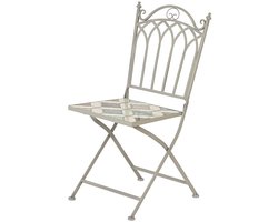 Vouwbare Stoel Lifetime Bistró 38 x 50 x 89 cm Bruin Mozaïek