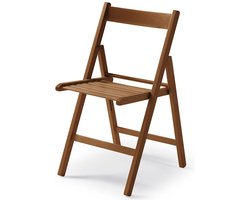 Vouwbare Stoel Walnoot beukenhout (79 x 42,5 x 47,5 cm)