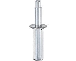 Vouwdeur Top Pivot C - Reparatieset voor Vouwdeuren, Inclusief Slijtagebestendige Onderdelen en Accessoires voor Kasten en Kledingkasten