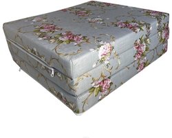 Vouwmatras 195 x 60 x 9 cm - Ideaal als Gastenmatras of Campingbed - Ruimtebesparend en Wasbaar