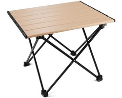 Vouwtafel Camping - Picknicktafel Roltafel - Buiten Eten - Lichtgewicht Aluminium - 300 Gram - Groen