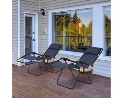 Vrijetijdsstoel voor terras voor thuisgebruik, relaxstoel. Opklapbare buitenstoel, comfortabele ligstoel (opklapbare stoel inclusief apart voetensteunaccessoire)