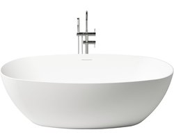 Vrijstaand acryl ligbad Como 170x80cm mat wit